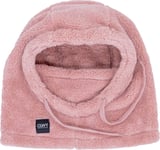 ColourWear Unisex So Fluffy Hood Dark Rose, OneSize