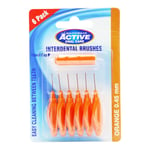 Interdental Dental Brushes Teeth Tooth Oral Care Clean Brush  Orange 0.45MM