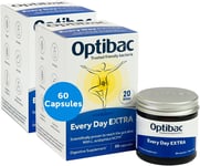 Optibac Probiotics Every Day Extra - High Strength Vegan Digestive Probiotic Sup