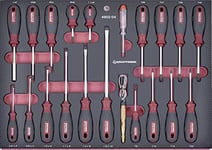 KRAFTWERK 4902-04 Caisse à outils pour mécanicien 21 outils