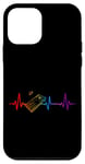 iPhone 12 mini Cornhole Team Bean Bag Player Champ Heartbeat Case