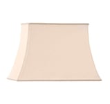 HUGUES RAMBERT 3760151512704 Abat-Jour Forme Pagode Rectangle, Beige Rose