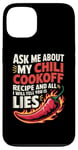 Coque pour iPhone 13 Demandez-moi sur ma recette de cuisson au chili et tout ce que je vais vous dire