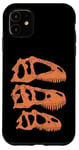 Coque pour iPhone 11 Giganotosaurus Tyrannosaurus Rex Allosaurus Fossile