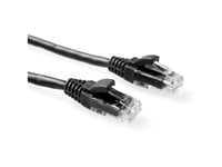 Act Black 0.5 Meter U/Utp Cat6 Patch Cable Component Level With Rj45 Connectors. Cat6 U/Utp Component Bk 0.50M (Ik8900)