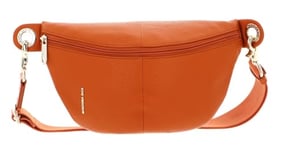 Mandarina Duck Mellow Leather Bum Bag, Sac Banane en Cuir Doux Femme, Marmalade, Taille Unique