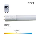 LED Tube EDM F 18 W T8 1500 lm Ø 2,6 x 120 cm (4000 K)