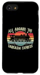 iPhone SE (2020) / 7 / 8 Retro Wagon Train Lover Model Train Railroad Conductor Funny Case