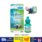 Optive fusion Lubricant Eye Drops 10ml helps maintains hydration on eyes