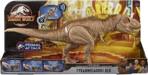 Jurassic World Camp Cretaceous Epic Roarin' Tyrannosaurus Rex With Sounds - New