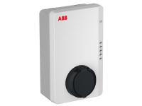 ABB Terra ladestander Type 2 udtag 22kW, 32A/380-415VAC, RFID, Bluetooth, 4G, Ethernet, WiFI, APP-kompatibel, Spirii, IP54