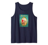 Vintage Santa painting children's presents for Christmas - Tank Top