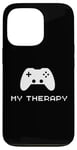 Coque pour iPhone 13 Pro My Therapy Manette de jeu vidéo