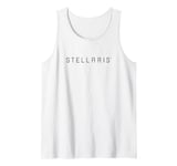 Stellaris Logo black sci-fi Strategy Game Tank Top