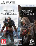 Compilation Assassin's Creed Valhalla + Assassin's Creed Mirage FRA PS5