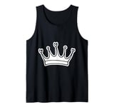 Royal Crown Illustration Elegant and Regal Art Design Tank Top