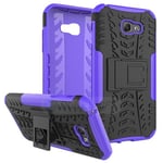 Samsung Galaxy A7 2017      Heavy Duty Case    Purple