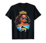 St. Lucia Queen Flag Independence Slay, Lucian Beauty Women T-Shirt