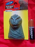 ⭐ NEW '62 GODZILLA vs KING KONG VINTAGE 1999 BADGE FIGURE NAGASAKIYA 2.5" 6cm