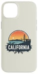 Coque pour iPhone 14 Plus Souvenir rétro avec horizon californien