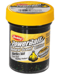 Berkley PowerBait Powerbait Garlic Black Glitter