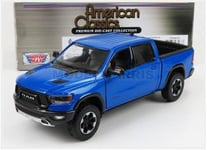 MOTOR-MAX 79358B Dodge - Ram 1500 Double Cab Pick-Up 2019 - Blue - 1/24