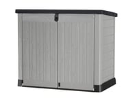 KETER Abri Horizontal Range Poubelle SIO Pro - 1200 litres - Gris