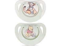 Nuk Silikon Napp 6-18M Stjärna Tiger/Cub Napp Op.2St 10736940