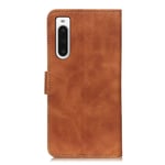 KHAZNEH Sony Xperia 10 V Etui - brun