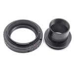 vhbw Anneau adaptateur T2, bague d'objectif 1,25" - M42x0,75 compatible avec Canon EOS 1300D, 1D, 500D pour télescope, appareil photo, DSLR