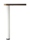 Pied de table extensible manart - 710 à 1100 mm - ø 60 mm - Blanc - 20BLANC