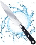 Taylors Eye Witness Oxford Medium Chef Knife - 15cm/6” Full Tang Blade, Taper Ground Stainless Steel. Traditional Triple Steel Rivet Comfort Handle. Razor Sharp.