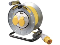 Masterplug PRO-XT Metal Cable Reel 110V 16A Thermal Cut-Out 30m MSTOTMU30162