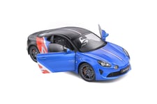 ALPINE RENAULT A110S F1 TEAM TRACKSIDE BLUE 2021 SOLIDO S1801615 1/18 1:18 A110