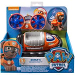 Véhicule avec figurine Pat'Patrouille (PAW Patrol) : Hovercraft et Zuma aille Unique Coloris Unique