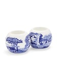 Blue Italian Tealight Holders - Set Of 2 Home Decoration Candlesticks & Lanterns Tealight Holders Blue Spode