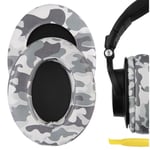 Geekria Mesh Fabric Replacement Ear Pads for ATH M50X Headphones (Camo)