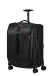 Samsonite Paradiver Light Spinner S, Hand Luggage, 55 cm, 48 L, Black, Black (Black), Handgepäck 55 cm, Sporty Spinner S with Wheels