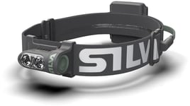 Silva Head Torch Running - Trail Runner Free 2 Basic - 450 Lumen - Integrated Cord in Headband - 3 Brightness Levels - Running Head Torch Battery Powered - Water Resistant Head Lamps for Adults