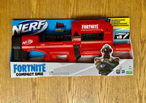 Nerf Fortnite Compact SMG Motorised Blaster & 8 Elite Darts New Kids Toy Gun