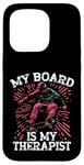 Coque pour iPhone 15 Pro Skateboard Funny Board Skater Stuff