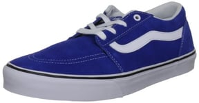 Vans Men's Collins Sueded Fabric Suede/Classic Blue/White Trainer VQFF7QN 6 UK