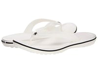 Crocs Crocband Flip, Tongs Mixte, White, 42/43 EU