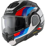 LS2, Casque modulable Moto ADVANT Sport Black Blue Red, S