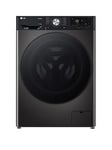 Lg Turbowash 360 Fwy916Bbtn1 11Kg Wash, 6Kg Dry, 1400 Spin Washer Dryer - Platinum Black