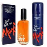 Just Call Me Maxi Perfume 100ml & Deodorant Body Spray For Unisex 200 ML Combo