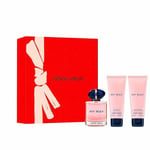 Giorgio Armani My Way Eau de Parfum 90ml Spray + Shower Gel + Body Lotion Set