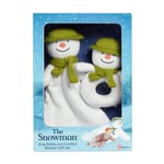 RAYMOND BRIGGS - THE SNOWMAN BABY GIFT SET WITH RING RATTLES AND COMFORTER BOXED