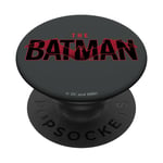 The Batman Logo with Red Bat PopSockets PopGrip Interchangeable