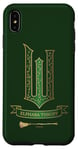 Coque pour iPhone XS Max Wicked Movie Logo Elphaba Green And Gold Broom